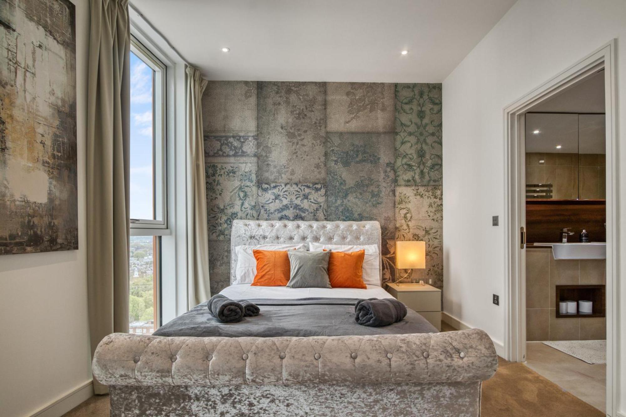 Stunning 360º View Luxurious Penthouse Apartman London Kültér fotó