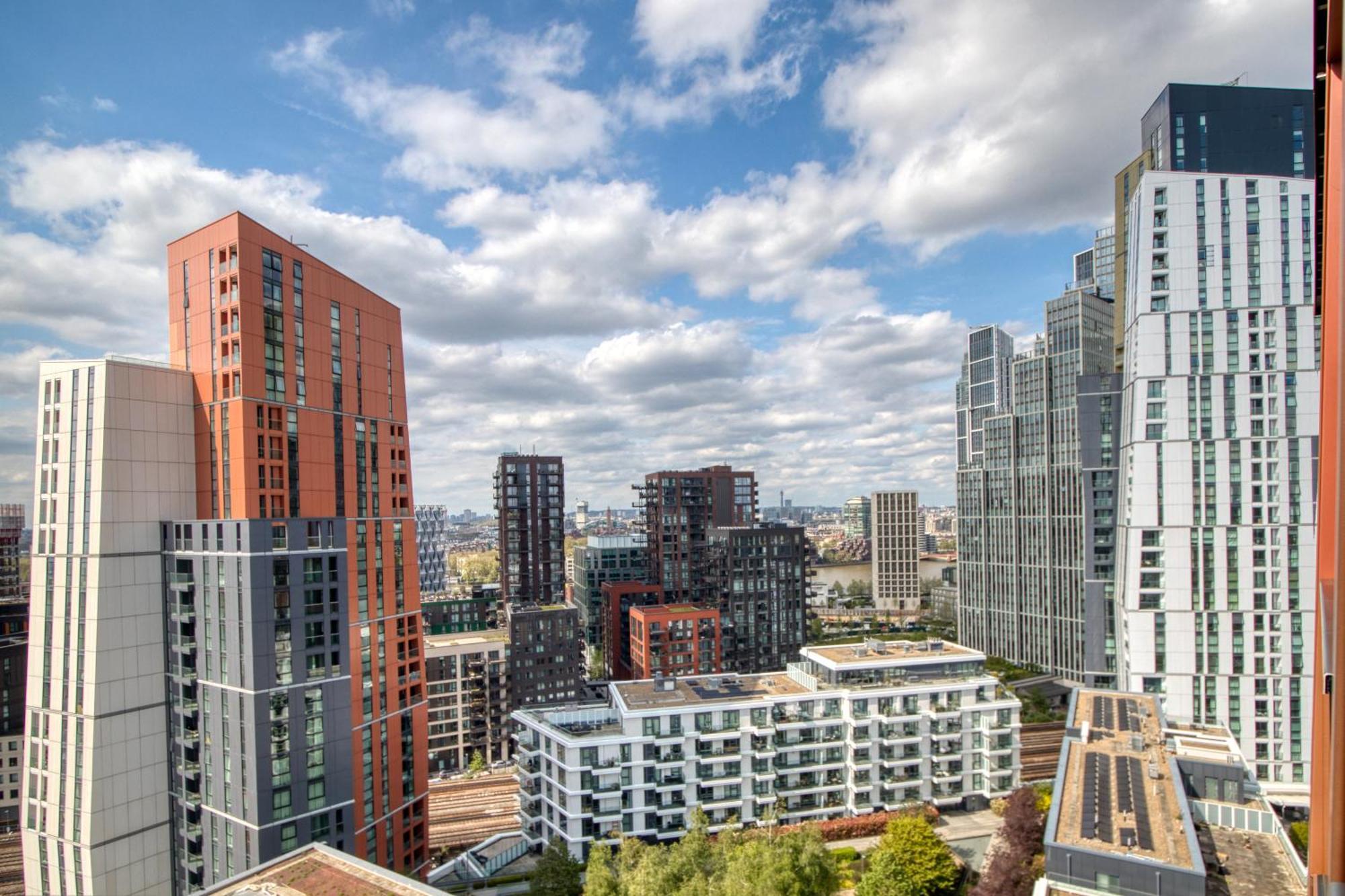 Stunning 360º View Luxurious Penthouse Apartman London Kültér fotó